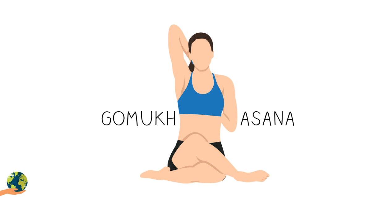 How To Do Gomukha - asana - The Cow face Pose | Exercise Video