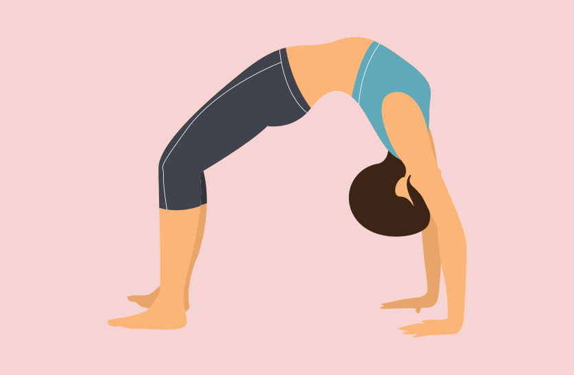 MISY% Benefits Of Wheel Pose | Why you should do the Chakrasana (Wheel Pose)  daily? - The chest expands and the lungs get more oxygen - this makes the  pose especially beneficial